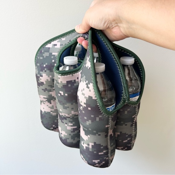 Koverz neoprene camouflage six pack insulated drink carrier - Picture 5 of 6